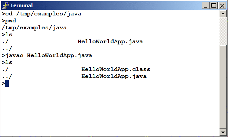 an executable bash script in mac for running a java program